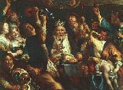 Jacob Jordaens The King Drinks Sweden oil painting reproduction